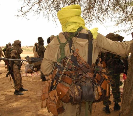 مسلحون على الحدود بين تشاد والسودان