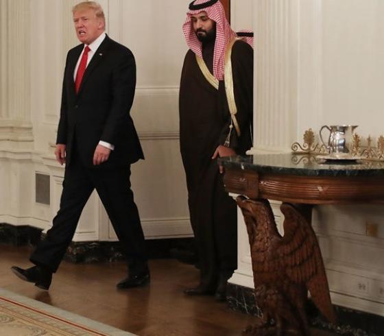 ترامب ومحمد بن سلمان