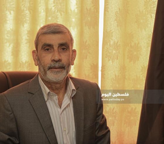 أبو الحسن حميد عضو المكتب السياسى لحركة الجهاد الاسلامى في فلسطين