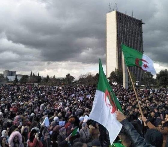 مظاهرات في الجزائر