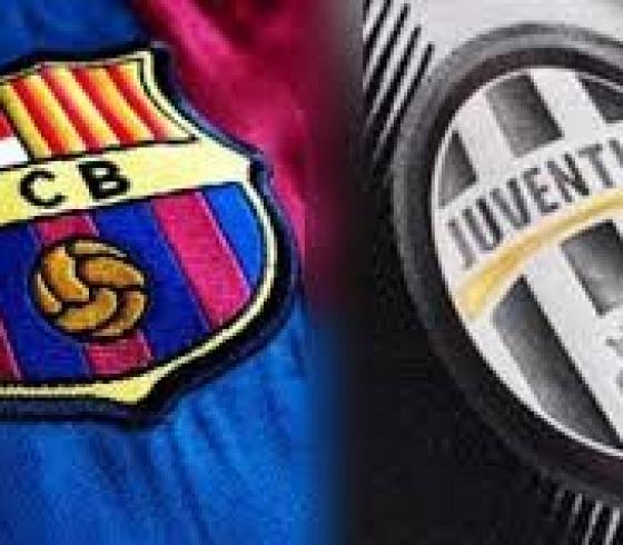 برشلونة ويوفنتوس في دوري أبطال أوروبا