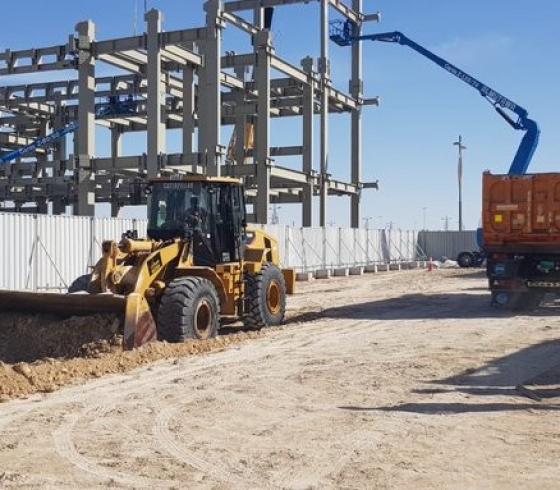 مكان بناء الجناح الاسرائيلي في الامارات