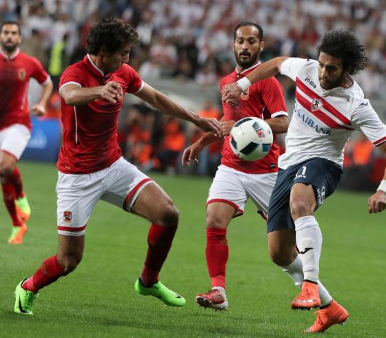 مباراة الزمالك ضد الاهلي