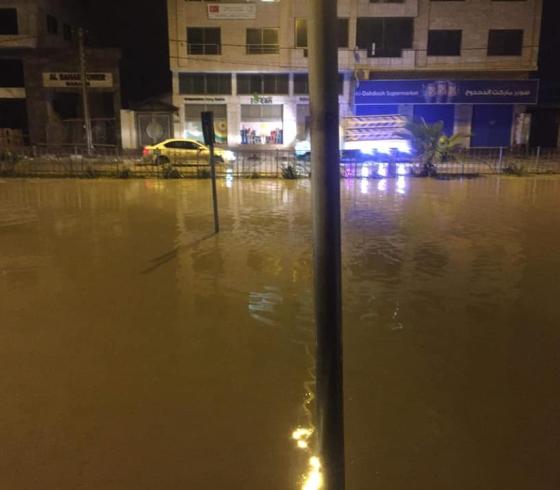 غرق شارع الرشيد 2