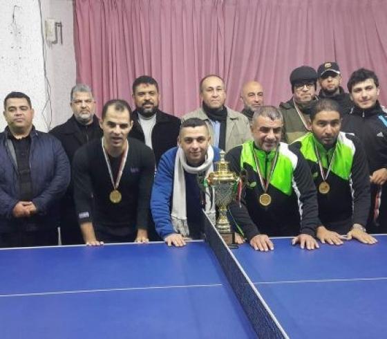 المجمع الإسلامي بطلا لسوبر تنس الطاولة