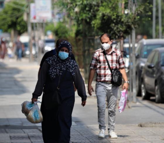 حظر التجوال في غزة