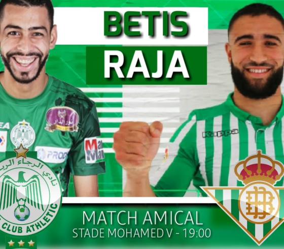 مشاهدة مباراة الرجاء الرياضي وريال بيتيس بث مباشر 