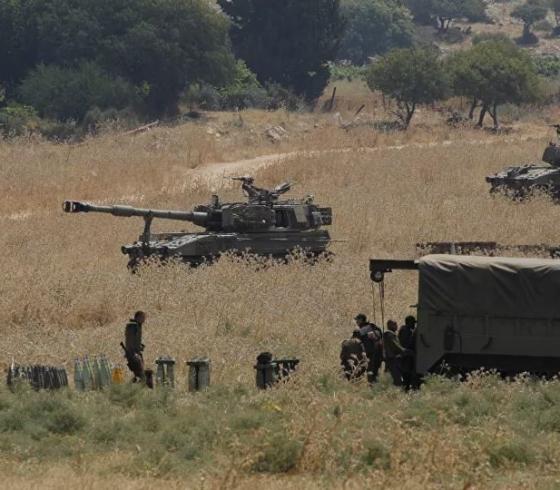 الجيش الاسرائيلي على حدود لبنان .. مناورة اسرائيلية خشية من حزب الله.JPG