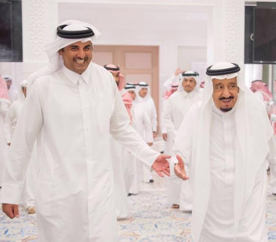 أمير قطر يتلقى دعوة رسمية لحضور القمة الخليجية في السعودية