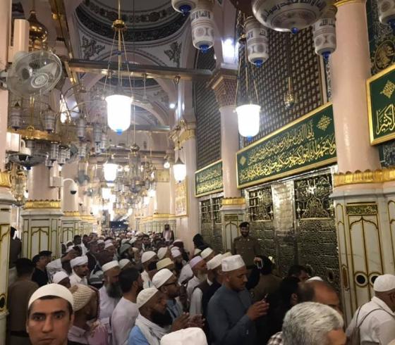 قبر الرسول 