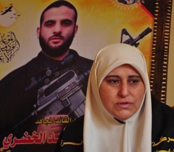 والدة الشهيدين الخضري