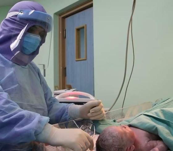 640 حالة ولادة طبيعية بمجمع الشفاء الطبي بغزة منذ بدء جائحة "كورونا"