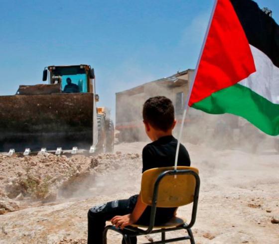صورة أرشيفية لمنطقة الخان الأحمر