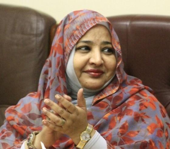 بابكر زوجة الرئيس السوداني المعزول عمر البشير