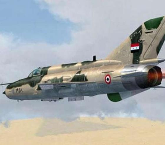 الطيران الحربي السوري