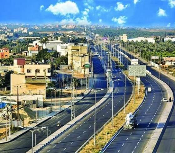 حالة الطرق في قطاع غزة 1