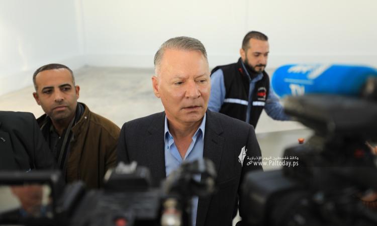 تسليم المنشآت التي أعيد بناؤها في المنطقة الصناعية بغزة (12).JPG