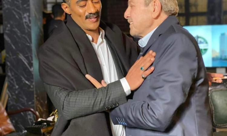 الفنان احسان الترك ومحمد رمضان