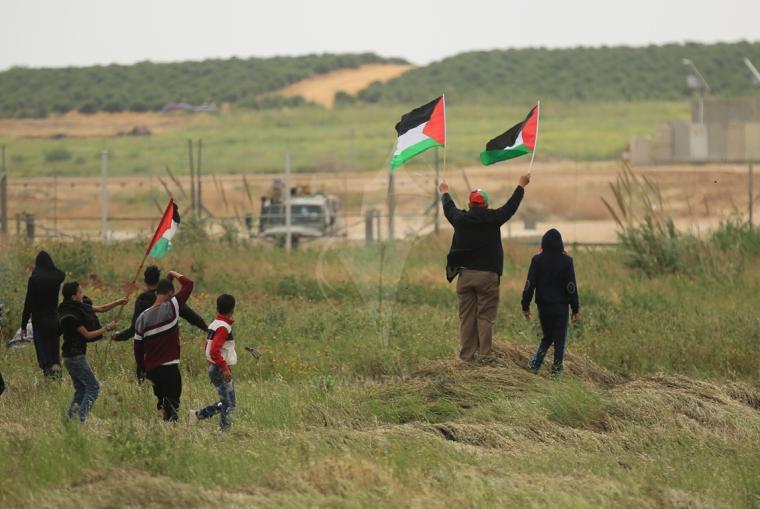 مسيرة العودة شرق غزة