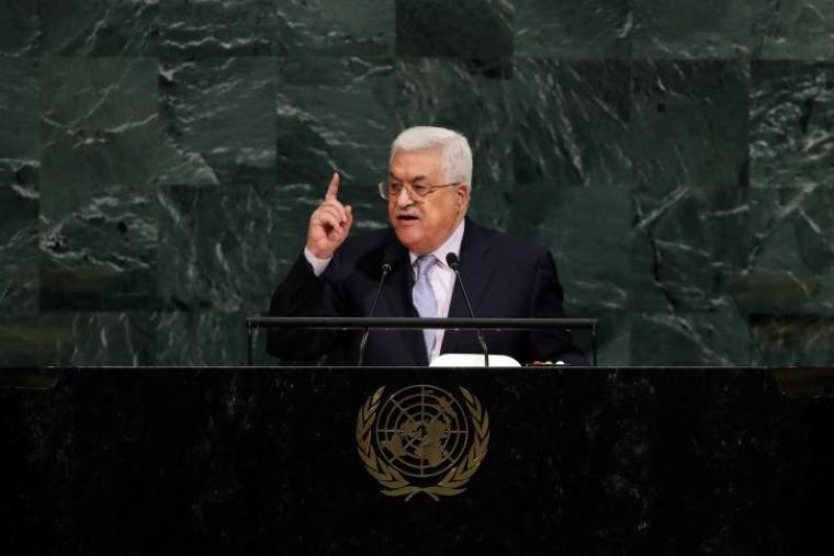 الرئيس محمود عباس في الجمعية العامة للأمم المتحدة