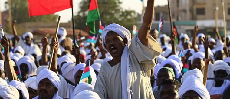 تظاهرة في السودان