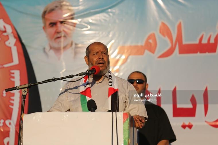 خليل الحية عضو المكتب السياسي لحركة المقاومة الإسلامية "حماس"