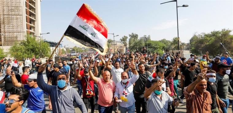 مسيرات في بغداد