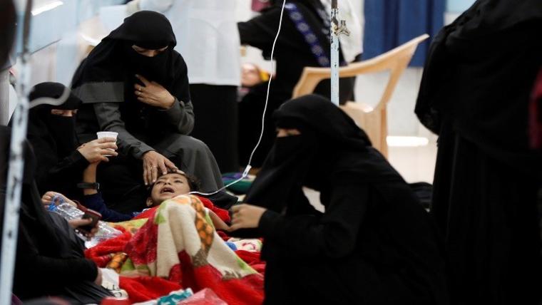 انتشار الكوليرا في اليمن