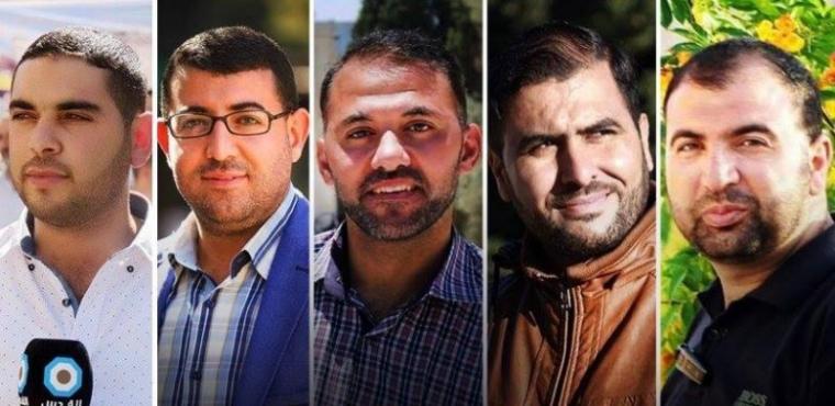 "مدى" يطالب بإطلاق سراح الصحفيين المعتقلين في سجون السلطة