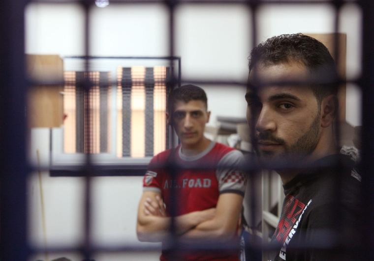 معتقل فلسطيني في سجن إسرائيلي-أرشيف