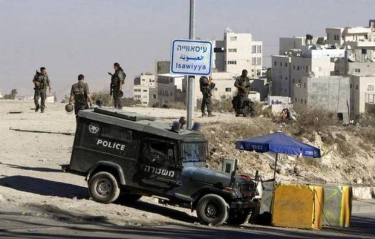 قوات الاحتلال تقتحم بلدة العيساوية