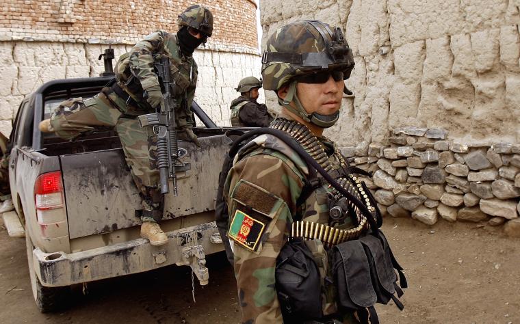 جنود أفغانيين