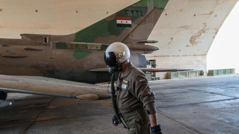 طائرة تتبع للجيش العربي السوري