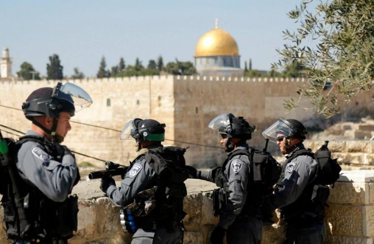 قوات الاحتلال في مدينة القدس المحتلة (ارشيف)