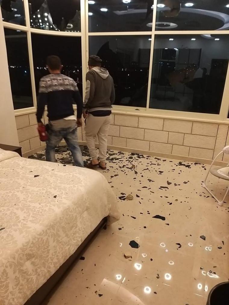 صورة للمنزل الذي هاجمه المستوطنون