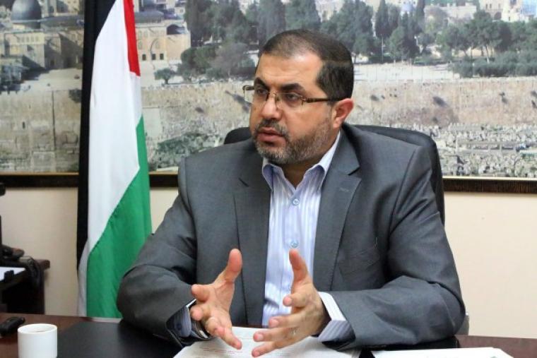 عضو مكتب العلاقات الدولية في حركة حماس د. باسم نعيم.
