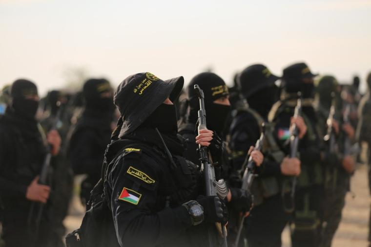 وحدة التعئبة لسرايا القدس تخرج فوجًا جديدًا من المقاتلين