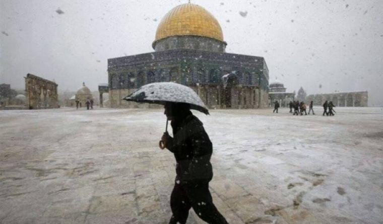 الثلوج في القدس