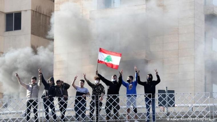 احتجاجات لبنان.