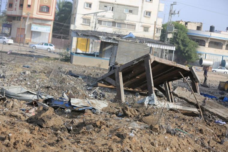 غارات الاحتلال تسببت بأضرار جسيمة في منشآت مدنية وسكنية