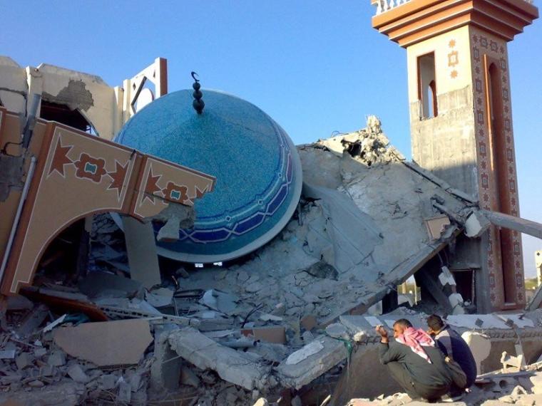 تدمير المساجد - صورة ارشيفيه.jpg
