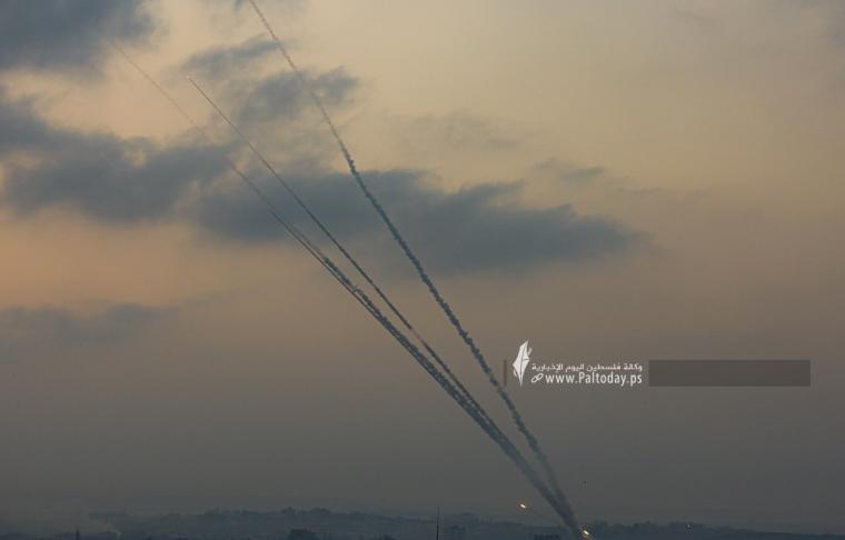 رشقات صواريخ اتجاه مدينة عسقلان (13).JPG