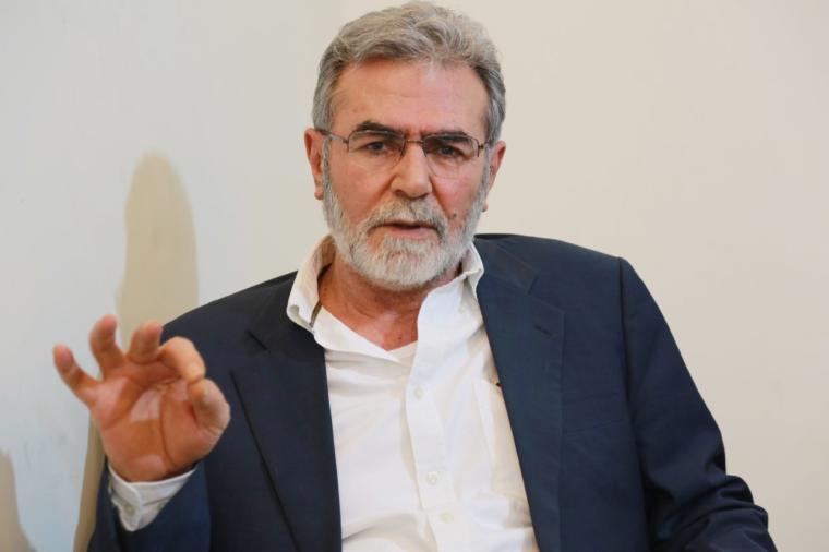 القائد زياد النخالة الأمين العام لحركة الجهاد الإسلامي