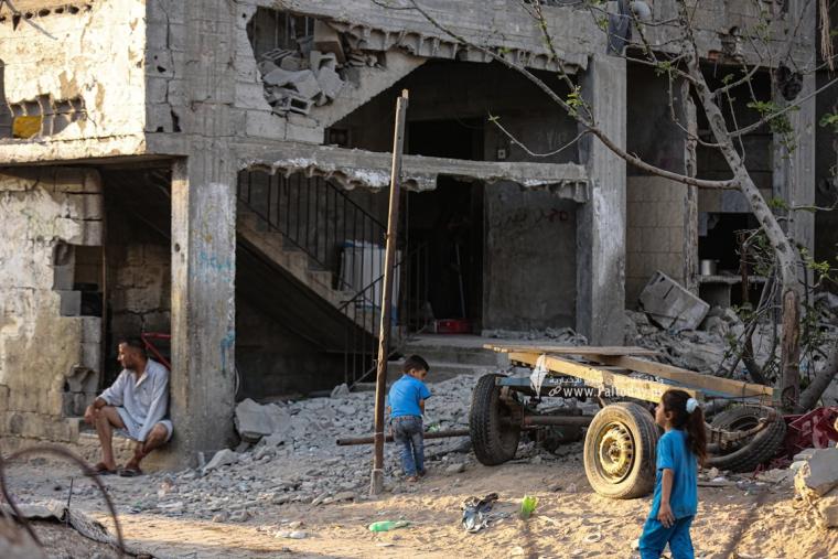 منازل مدمرة بقطاع غزة (2).JPG