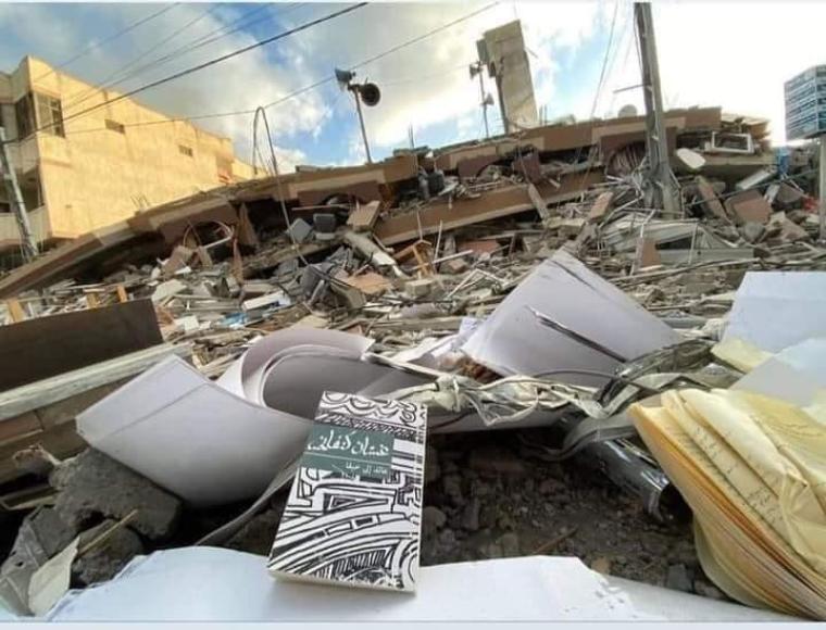 تبرعات دولية لإعادة مكتبة دمرت بقصف "إسرائيلي" خلال العدوان الأخير في غزة