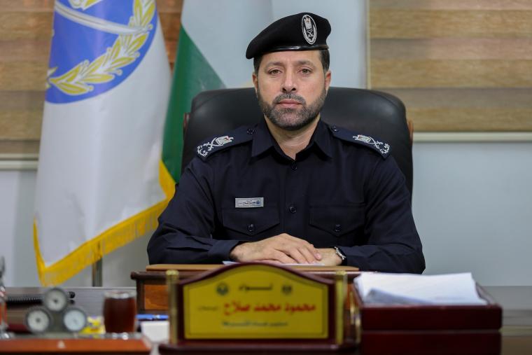 محمود صلاح الشرطة بغزة