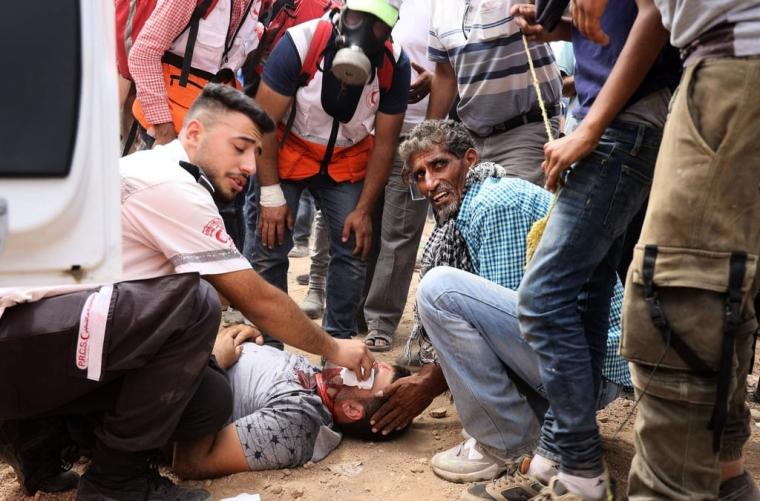 إصابة خطرة لشاب بمواجهات مع الاحتلال في النبي صالح