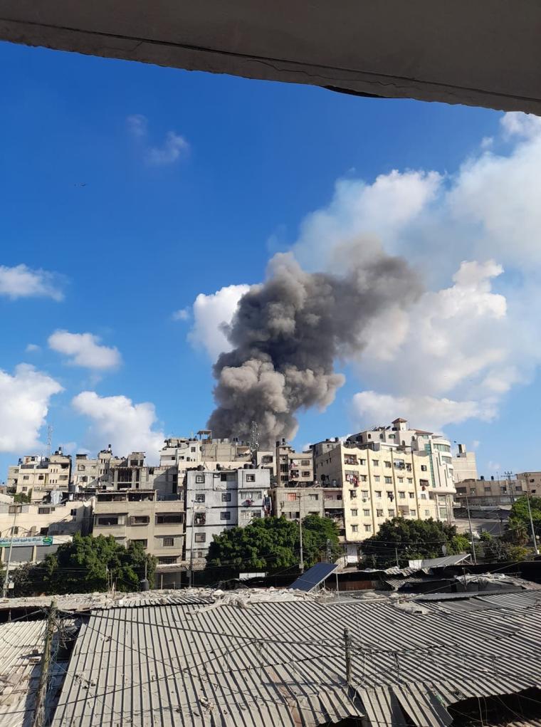 إصابات في انفجار غامض شرق مدينة غزة
