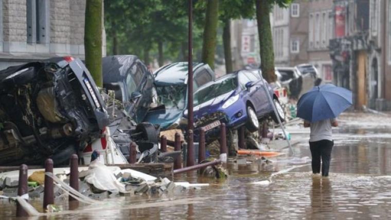 فيضانات اوروبا.