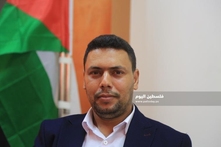 مدير المكتب الإعلامي للجان المقاومة في فلسطين "محمد البريم "أبو مجاهد"